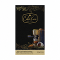 Etiqueta Koen Espresso Blend completa centrada sobre fondo blanco