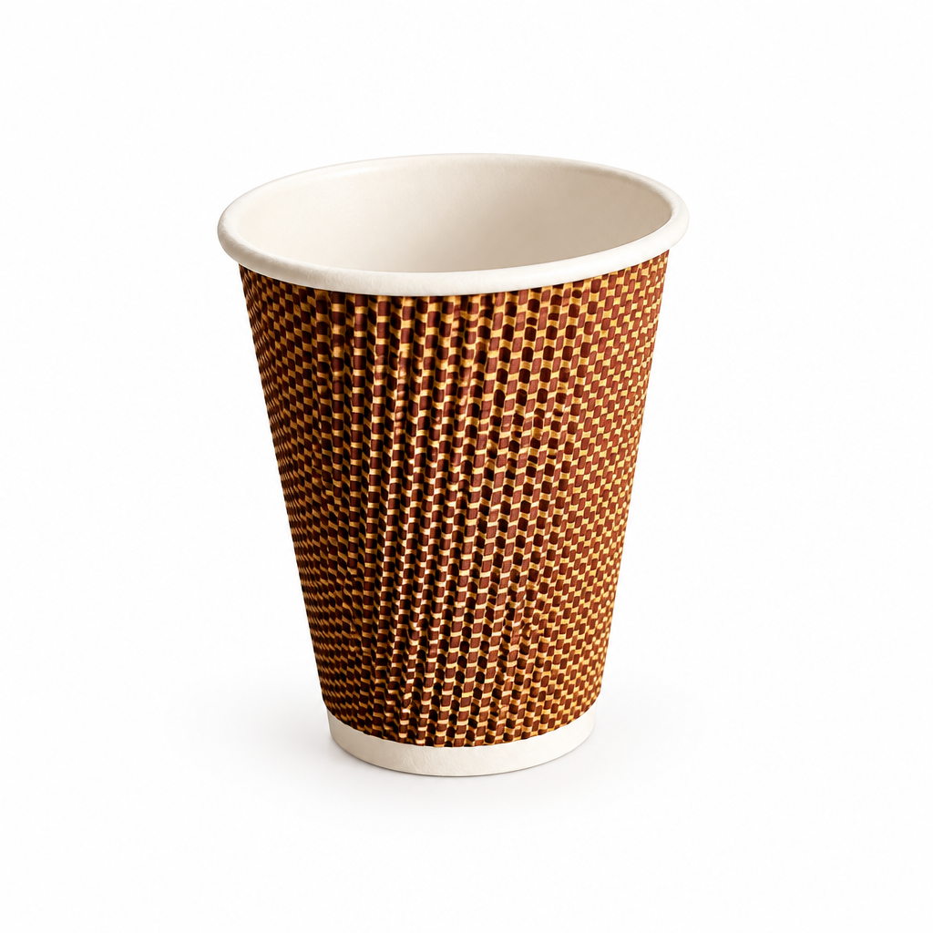 Vaso de café con fondo blanco premium